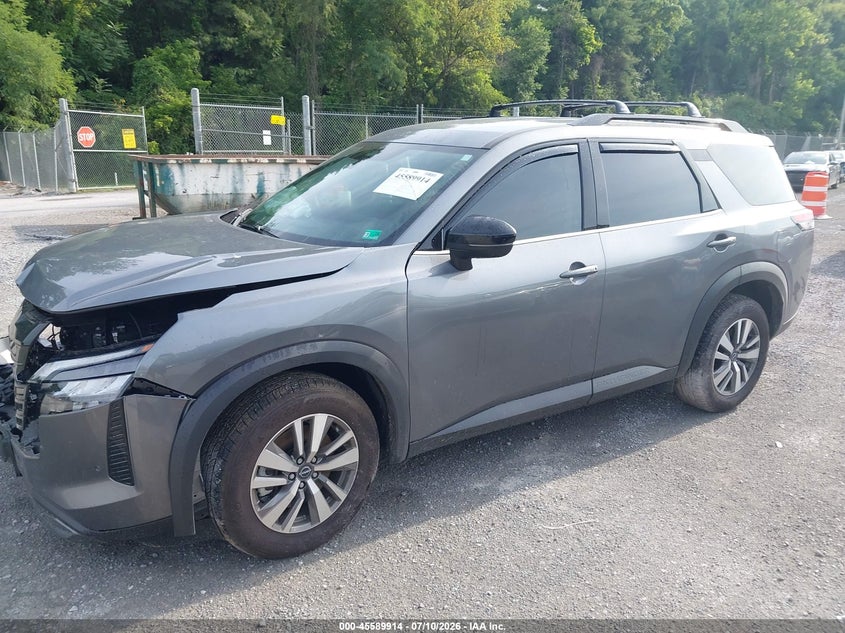 2026 Nissan Pathfinder VIN 5N1DR3CE4TC210521 IAAI salvage auction — FRONT END, Salvage (Virginia), sold $11,300 on 2026-08-01 (photo 2)