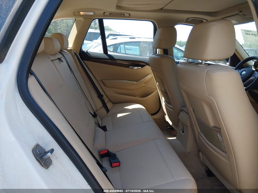 2013 BMW X1 VIN WBAVM1C59DVW42827 IAAI salvage auction — NORMAL WEAR, Clear (South Carolina), sold $1,125 on 2026-08-01 (photo 8)