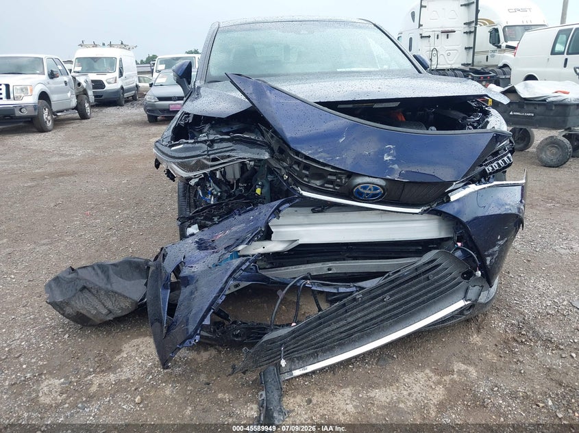 2024 Toyota Venza VIN JTEAAAAH9RJ168850 IAAI salvage auction — FRONT END, Salvage Title, sold $12,700 on 2026-07-22 (photo 6)