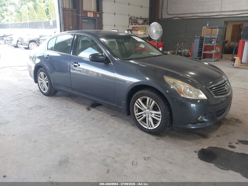 2011 Infiniti G25 VIN JN1DV6AR7BM654236 — IAAI salvage auction photo