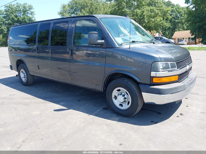 2016 Chevrolet Express 3500 VIN 1GAZGNFF6G1253302 IAAI salvage auction — NORMAL WEAR, Sf97 (South Carolina), sold $6,600 on 2026-09-09 (photo 1)
