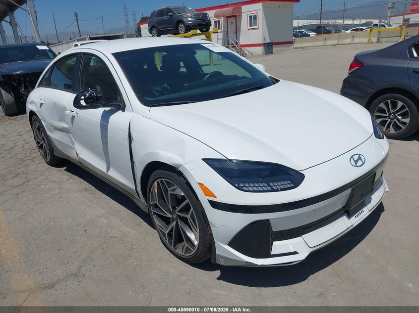2025 Hyundai Ioniq 6 VIN KMHM34AA2SA084063 — IAAI salvage auction photo