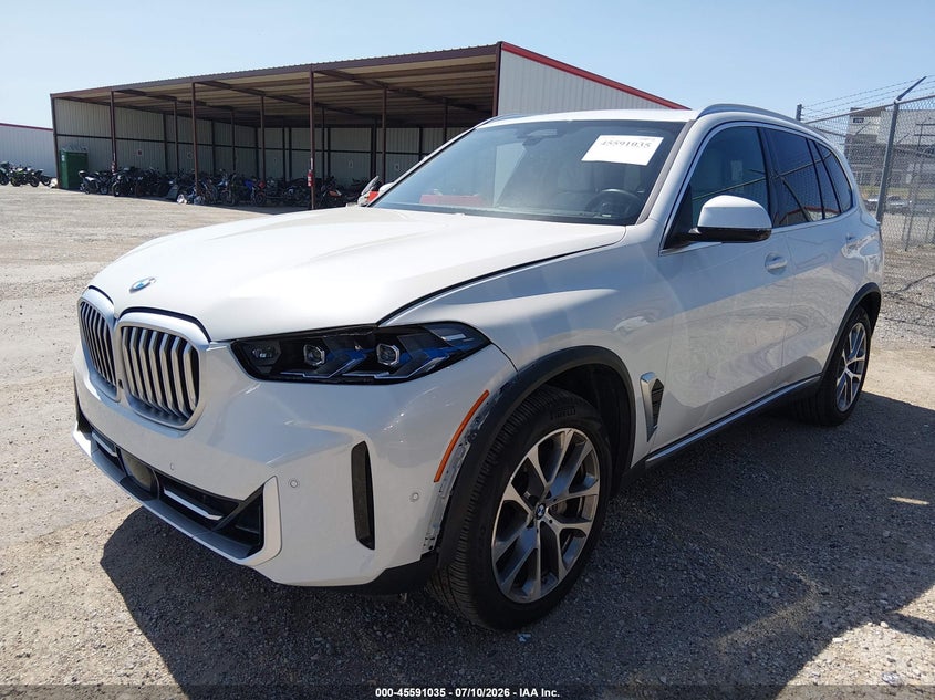 2025 BMW X5 VIN 5UX23EU07S9Y99962 IAAI salvage auction — LEFT FRONT, Original (Texas), sold $36,375 on 2026-07-21 (photo 2)