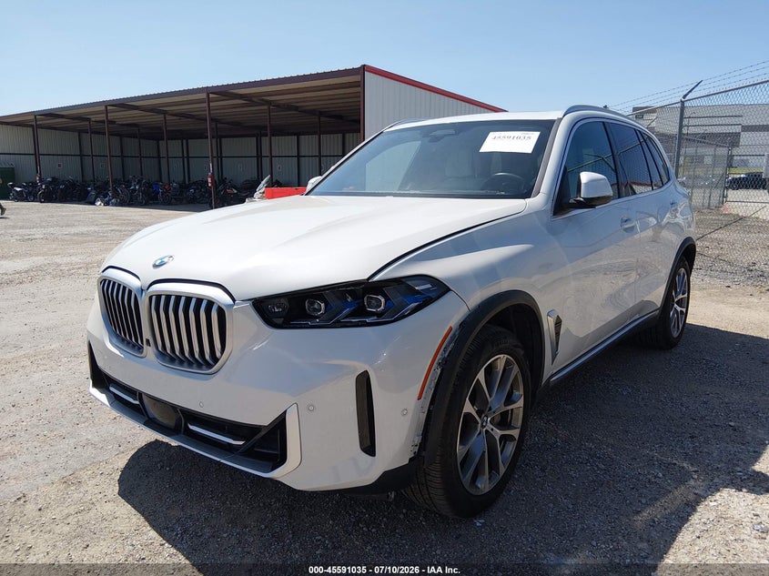 2025 BMW X5 VIN 5UX23EU07S9Y99962 IAAI salvage auction — LEFT FRONT, Original (Texas), sold $36,375 on 2026-07-21 (photo 6)