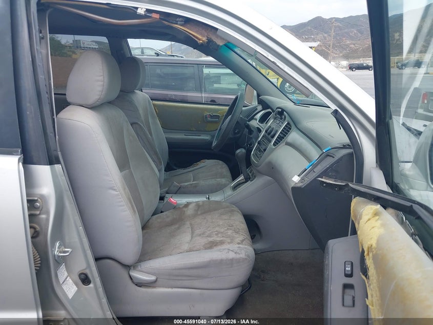 2006 Toyota Highlander VIN JTEEP21A360165467 IAAI salvage auction — FRONT END, Salvage (California), sold $850 on 2026-07-29 (photo 5)
