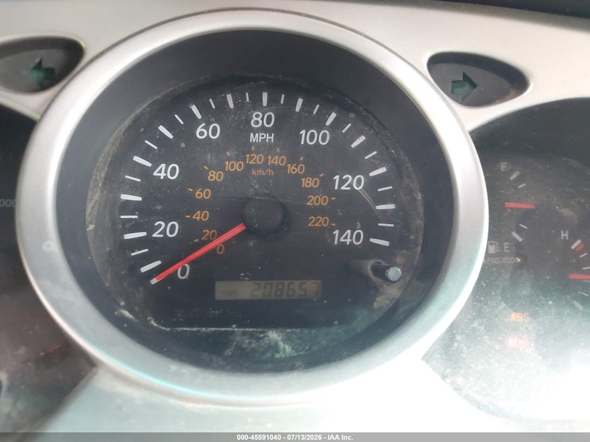 2006 Toyota Highlander VIN JTEEP21A360165467 IAAI salvage auction — FRONT END, Salvage (California), sold $850 on 2026-07-29 (photo 7)