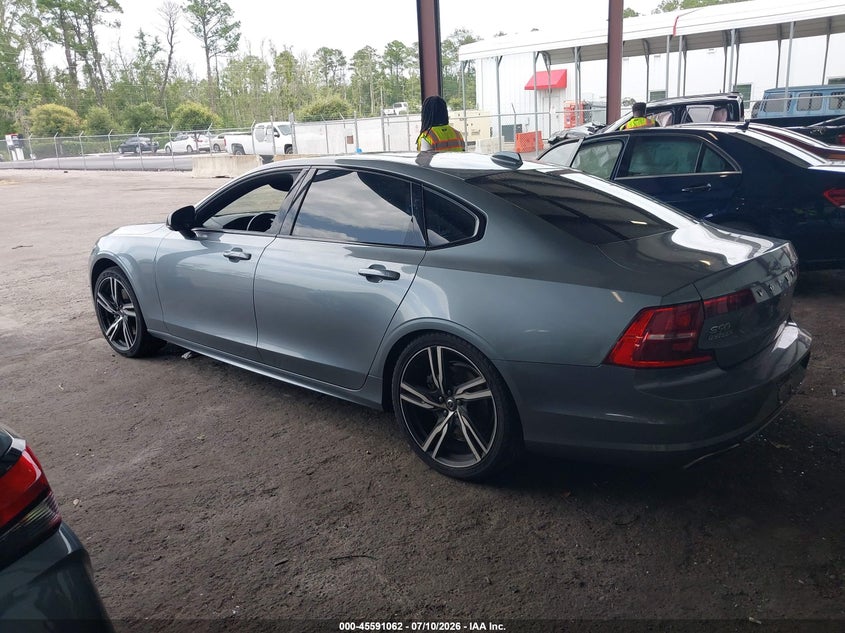 2020 Volvo S90 VIN LVYA22MT8LP154149 IAAI salvage auction — REAR END, Rebuildable (Florida), sold $2,650 on 2026-07-28 (photo 3)