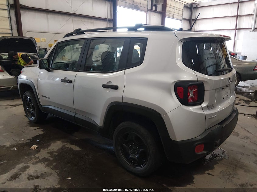 2017 Jeep Renegade VIN ZACCJBAB8HPG24107 IAAI salvage auction — FRONT END, Salvage (Idaho), sold $725 on 2026-08-21 (photo 3)