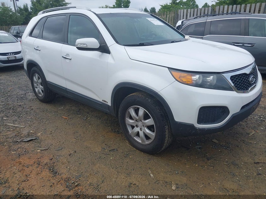 2011 Kia Sorento VIN 5XYKTDA22BG124212 IAAI salvage auction — NORMAL WEAR, Clear (Virginia), sold $1,400 on 2026-07-20 (photo 1)