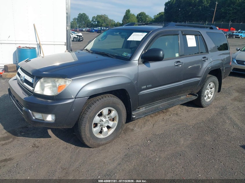 2005 Toyota 4runner VIN JTEBU14R258037289 IAAI salvage auction — NORMAL WEAR, Clear (Pennsylvania), sold $2,000 on 2026-07-28 (photo 2)
