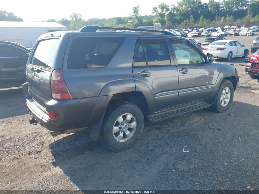 2005 Toyota 4runner VIN JTEBU14R258037289 IAAI salvage auction — NORMAL WEAR, Clear (Pennsylvania), sold $2,000 on 2026-07-28 (photo 4)