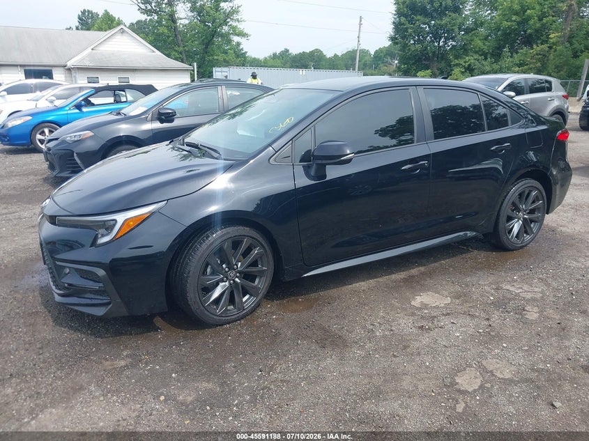 2025 Toyota Corolla VIN 5YFS4MCE9SP233119 IAAI salvage auction — RIGHT SIDE, Salvage Title, sold $5,100 on 2026-08-01 (photo 2)