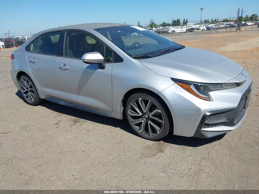 2020 Toyota Corolla VIN JTDS4RCE9LJ037295 IAAI salvage auction — NORMAL WEAR, Clear - Dealer Only (California), sold $3,450 on 2026-07-29 (photo 1)