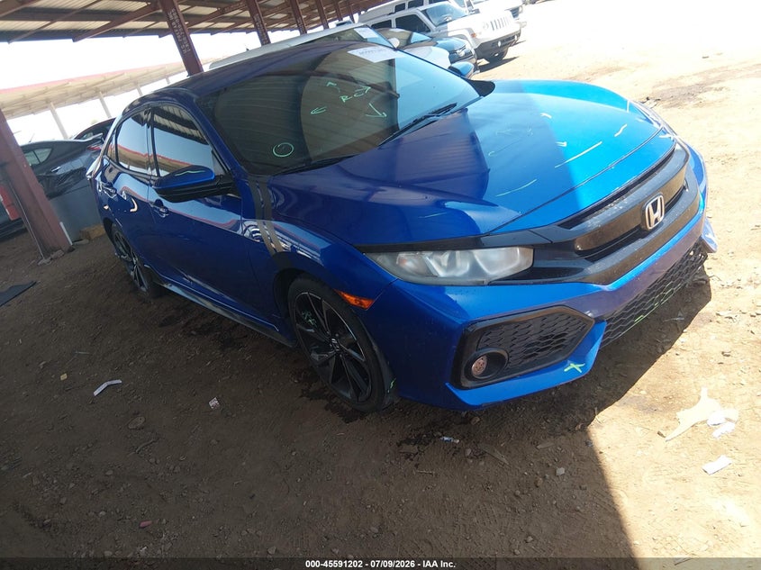 2017 Honda Civic VIN SHHFK7H49HU227333 IAAI salvage auction — FRONT & REAR, Salvage Title, sold $1,050 on 2026-07-28 (photo 1)