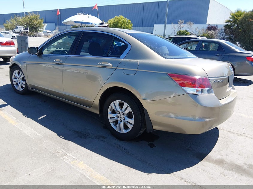 2009 Honda Accord VIN JHMCP264X9C009085 IAAI salvage auction — NORMAL WEAR, Salvage Title - Dealer (California), sold $600 on 2026-07-29 (photo 3)