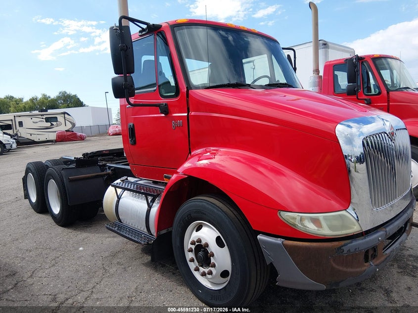 2007 International 8000 series VIN 1HSHXAHR07J469110 IAAI salvage auction — ALL OVER, Clear (Idaho), sold $25 on 2026-07-24 (photo 1)