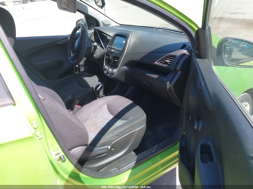2016 Chevrolet Spark VIN KL8CB6SA0GC605489 IAAI salvage auction — SIDE, Salvage (California), sold $625 on 2026-08-01 (photo 5)
