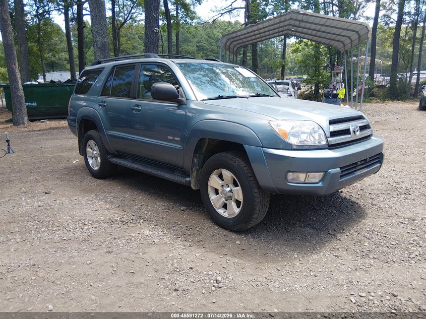 2005 Toyota 4runner VIN JTEBU14R450057302 IAAI salvage auction — NORMAL WEAR, Clear (Virginia), sold $2,450 on 2026-07-28 (photo 1)