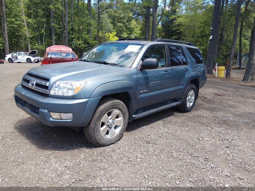 2005 Toyota 4runner VIN JTEBU14R450057302 IAAI salvage auction — NORMAL WEAR, Clear (Virginia), sold $2,450 on 2026-07-28 (photo 2)