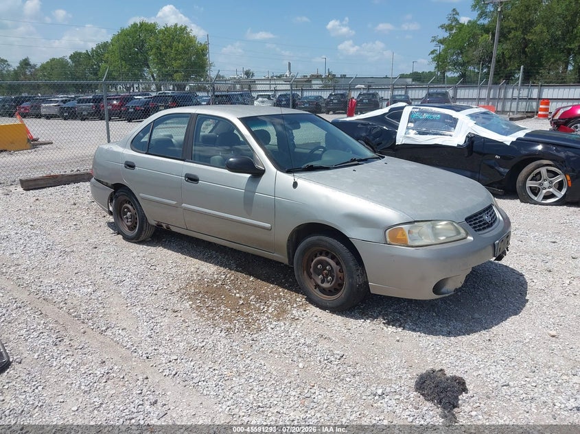 2002 Nissan Sentra VIN 3N1CB51D12L610083 IAAI salvage auction — NORMAL WEAR, Clear (Missouri), sold $25 on 2026-08-31 (photo 1)