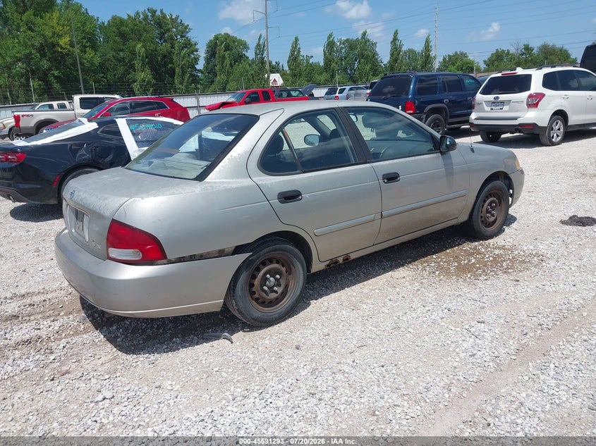 2002 Nissan Sentra VIN 3N1CB51D12L610083 IAAI salvage auction — NORMAL WEAR, Clear (Missouri), sold $25 on 2026-08-31 (photo 4)