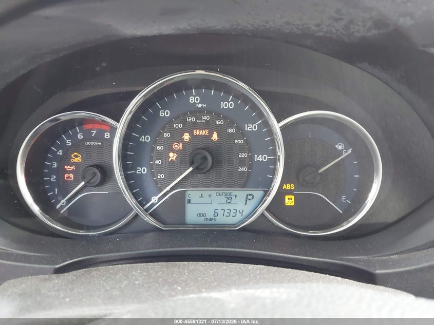 2016 Toyota Corolla VIN 5YFBURHE3GP415816 IAAI salvage auction — RIGHT FRONT, Salvage Certificate (California), sold $2,000 on 2026-07-29 (photo 7)
