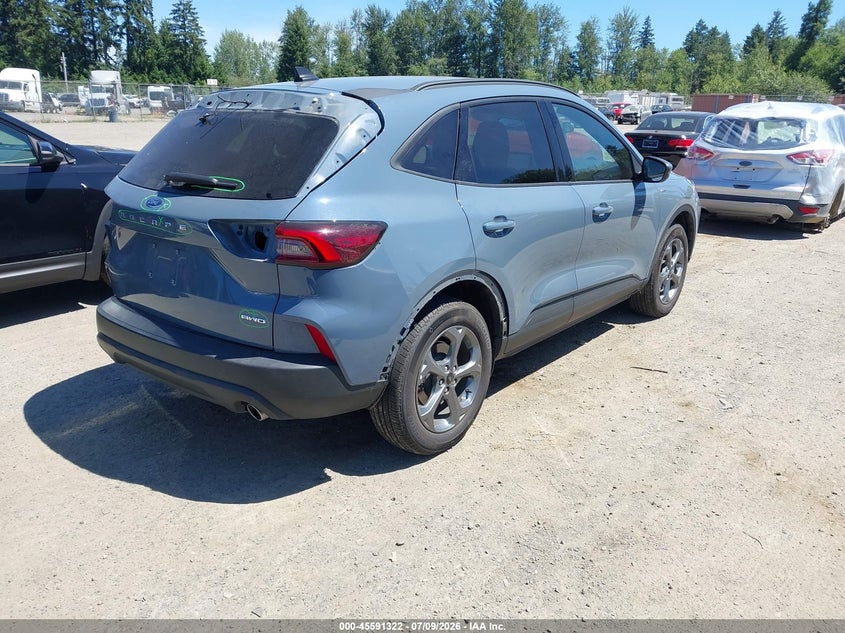2025 Ford Escape VIN 1FMCU9NA1SUB43053 IAAI salvage auction — REAR END, Salvage Title, sold $14,350 on 2026-07-22 (photo 4)