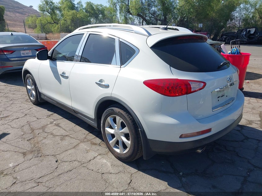2010 Infiniti Ex35 VIN JN1AJ0HR0AM755439 IAAI salvage auction — NORMAL WEAR, Clear - Dealer Only (California), sold $25 on 2026-07-21 (photo 3)