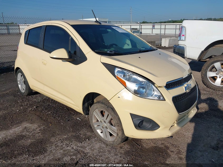 2014 Chevrolet Spark VIN KL8CA6S94EC402840 IAAI salvage auction — NORMAL WEAR, Clear - Public Restricted (Oklahoma), sold $375 on 2026-07-28 (photo 1)