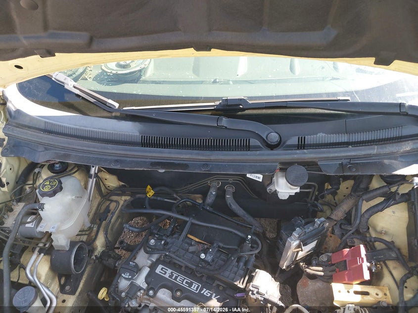 2014 Chevrolet Spark VIN KL8CA6S94EC402840 IAAI salvage auction — NORMAL WEAR, Clear - Public Restricted (Oklahoma), sold $375 on 2026-07-28 (photo 6)