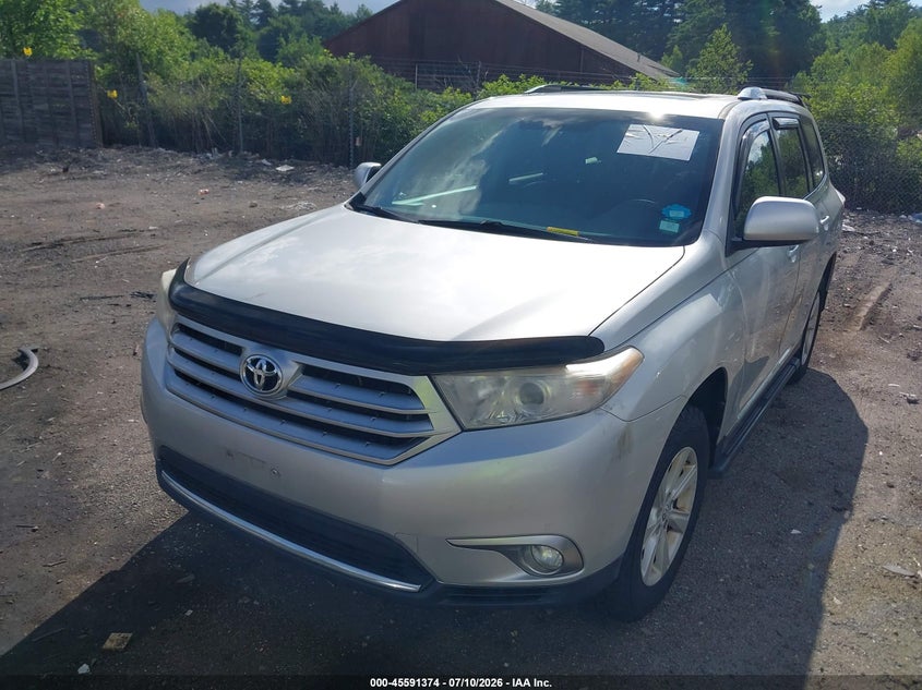 2012 Toyota Highlander VIN 5TDBK3EH3CS106124 IAAI salvage auction — NORMAL WEAR, Salvage Title, sold $3,600 on 2026-07-31 (photo 6)