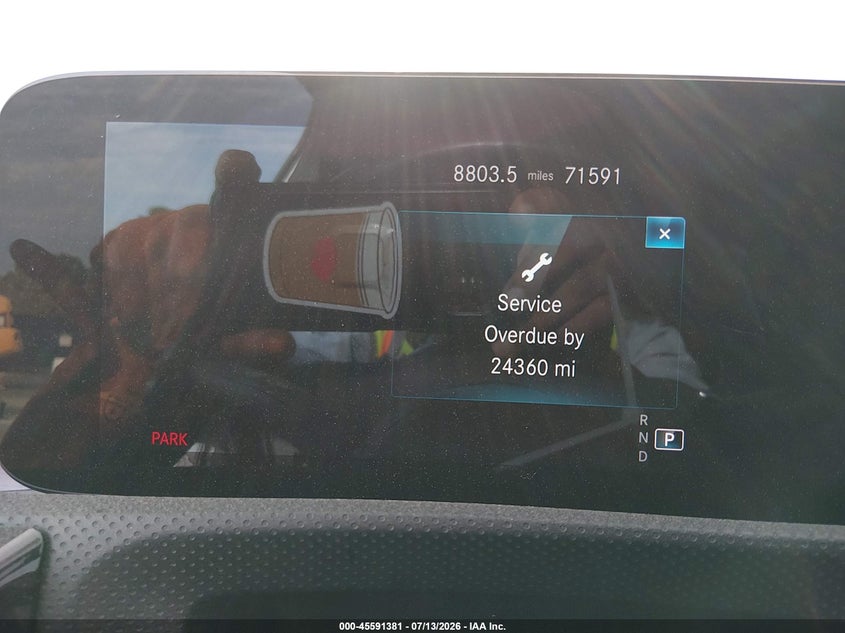 2021 Mercedes-benz Cla-klasse VIN W1K5J4HB1MN173346 IAAI salvage auction — SIDE, Salvage (California), sold $9,500 on 2026-08-24 (photo 7)