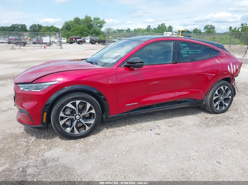 2021 Ford Mustang mach-e VIN 3FMTK3SU0MMA51263 IAAI salvage auction — REAR END, Clear Claim Paid (Wisconsin), sold $9,400 on 2026-07-30 (photo 2)