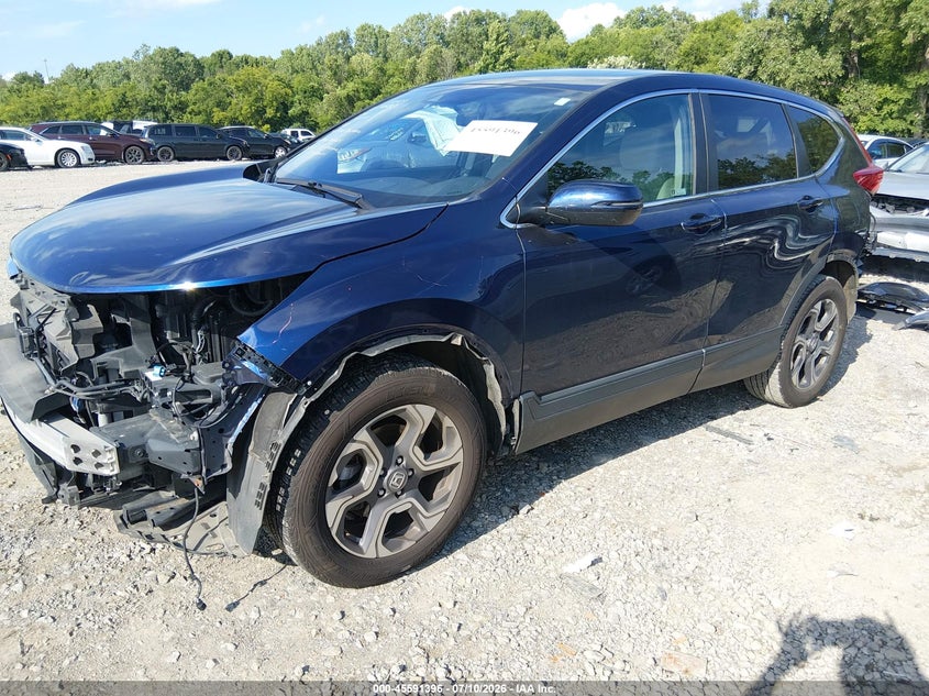 2018 Honda Cr-v VIN 7FARW2H53JE048102 IAAI salvage auction — FRONT & REAR, Salvage Title, sold $1,100 on 2026-07-23 (photo 2)