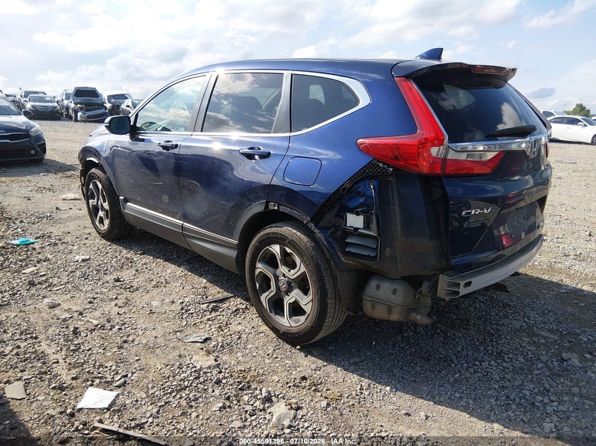 2018 Honda Cr-v VIN 7FARW2H53JE048102 IAAI salvage auction — FRONT & REAR, Salvage Title, sold $1,100 on 2026-07-23 (photo 3)