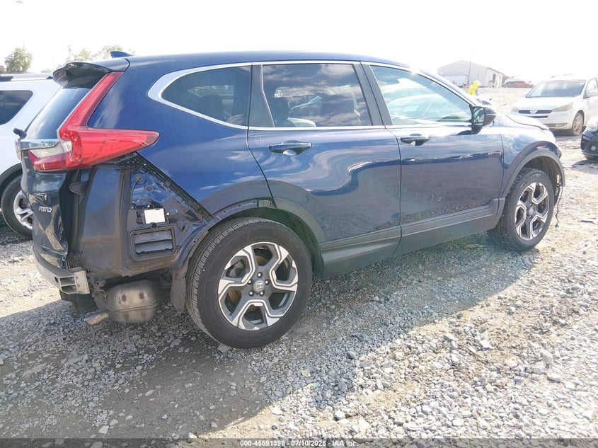 2018 Honda Cr-v VIN 7FARW2H53JE048102 IAAI salvage auction — FRONT & REAR, Salvage Title, sold $1,100 on 2026-07-23 (photo 4)