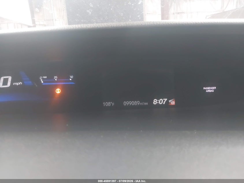 2015 Honda Civic VIN 19XFB2F8XFE006224 IAAI salvage auction — SIDE, Salvage Title, sold $4,350 on 2026-07-28 (photo 7)