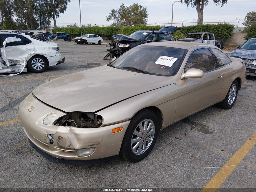 1992 Lexus Sc VIN JT8UZ30C7N0022716 IAAI salvage auction — FRONT END, Salvage (California), sold $2,300 on 2026-07-28 (photo 2)