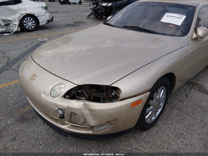 1992 Lexus Sc VIN JT8UZ30C7N0022716 IAAI salvage auction — FRONT END, Salvage (California), sold $2,300 on 2026-07-28 (photo 6)