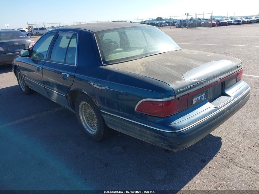 1997 Mercury Grand marquis VIN 2MELM75W6VX704881 IAAI salvage auction — NORMAL WEAR, Regular (South Dakota), sold $375 on 2026-07-28 (photo 3)