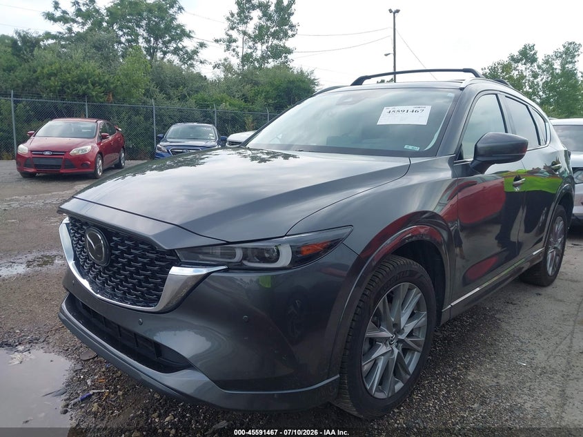 2025 Mazda Cx-5 VIN JM3KFBEM9S0592247 IAAI salvage auction — SIDE, Salvage (Ohio), sold $9,100 on 2026-07-18 (photo 2)