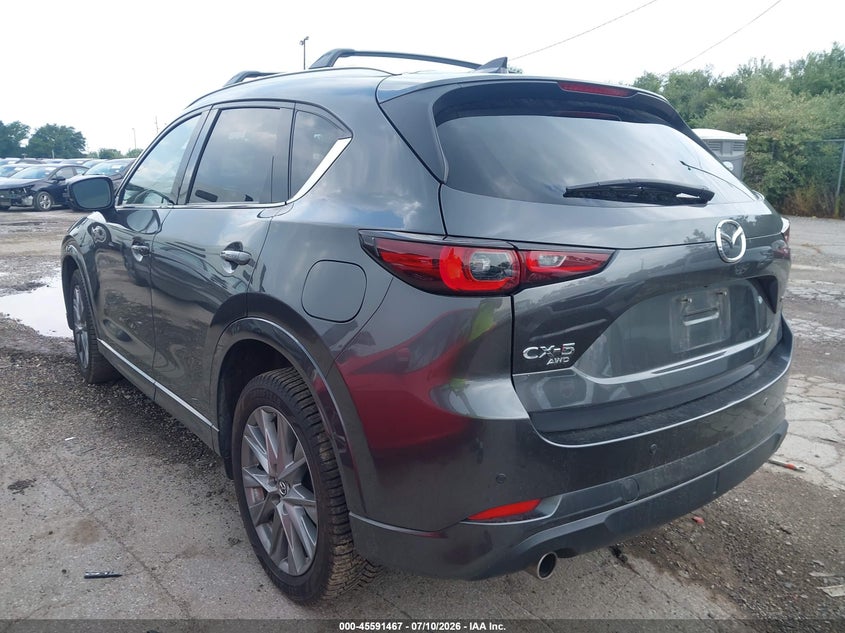 2025 Mazda Cx-5 VIN JM3KFBEM9S0592247 IAAI salvage auction — SIDE, Salvage (Ohio), sold $9,100 on 2026-07-18 (photo 3)