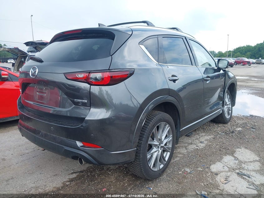 2025 Mazda Cx-5 VIN JM3KFBEM9S0592247 IAAI salvage auction — SIDE, Salvage (Ohio), sold $9,100 on 2026-07-18 (photo 4)