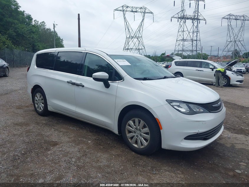 2020 Chrysler Voyager VIN 2C4RC1AG4LR193201 IAAI salvage auction — NORMAL WEAR, Enterprise Vehicles Clear Only (Pennsylvania), sold $10,425 on 2026-07-31 (photo 1)