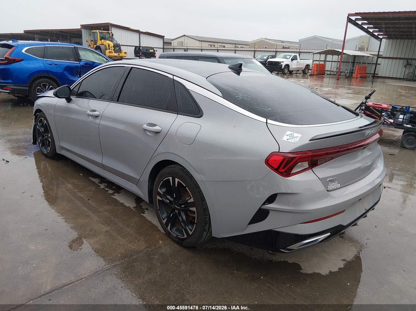 2022 Kia K5 VIN 5XXG64J28NG115374 IAAI salvage auction — LEFT FRONT, Original (Texas), sold $7,225 on 2026-09-01 (photo 3)