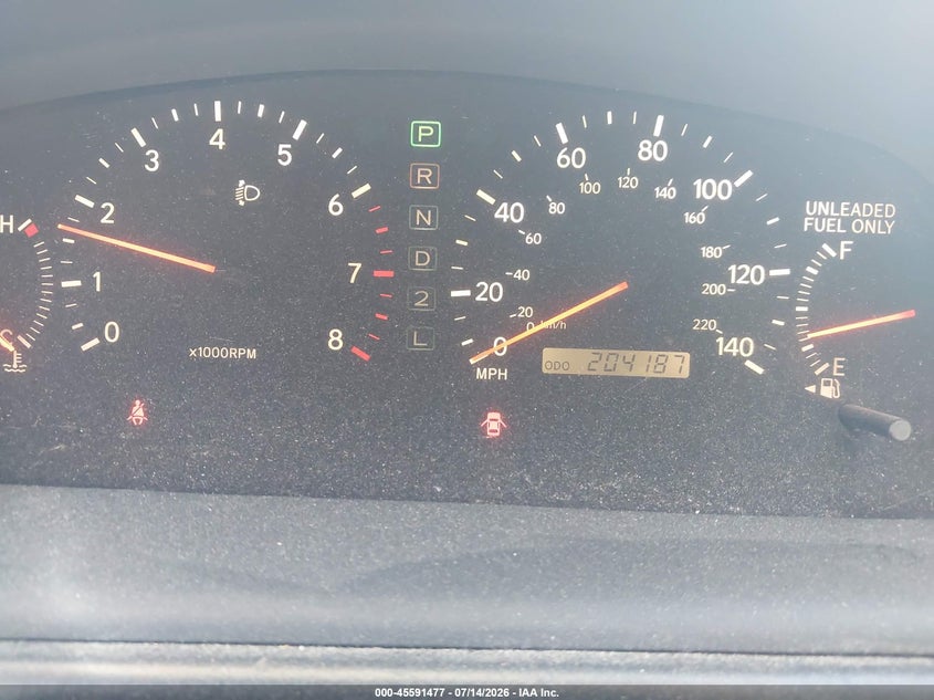 2000 Lexus Es 300 VIN JT8BF28G1Y5089899 IAAI salvage auction — NORMAL WEAR, Original (Ohio), sold $175 on 2026-07-21 (photo 7)