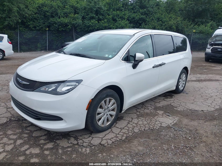 2020 Chrysler Voyager VIN 2C4RC1AG2LR193200 IAAI salvage auction — NORMAL WEAR, Enterprise Vehicles Clear Only (Pennsylvania), sold $10,300 on 2026-07-31 (photo 2)
