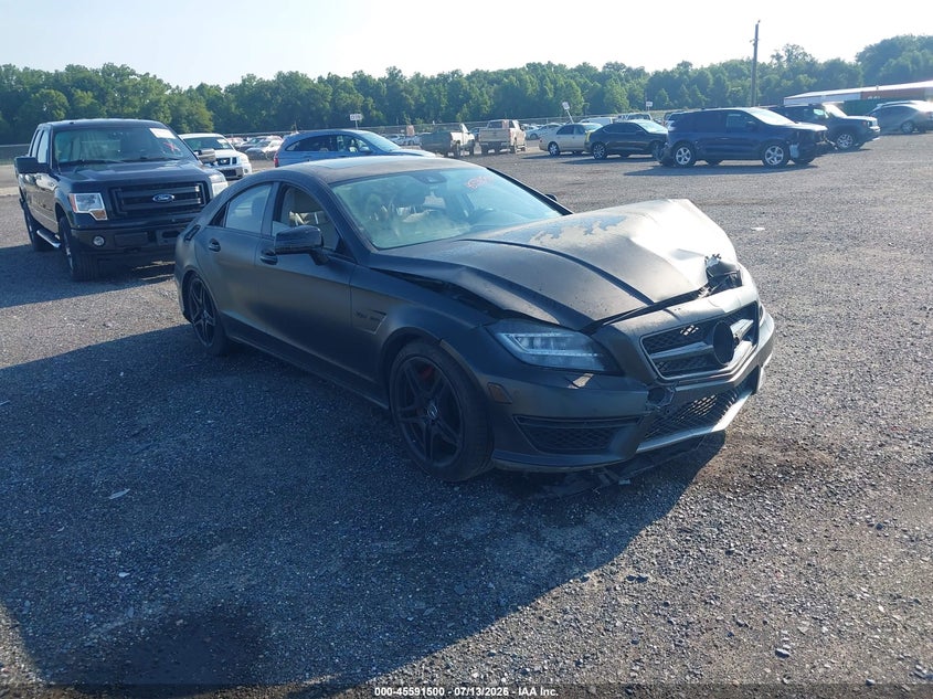 2012 Mercedes-benz Cls-klasse amg VIN WDDLJ7EB3CA014167 IAAI salvage auction — LEFT FRONT, Salvage - Greater Than 75% (Maryland), sold $5,100 on 2026-09-06 (photo 1)