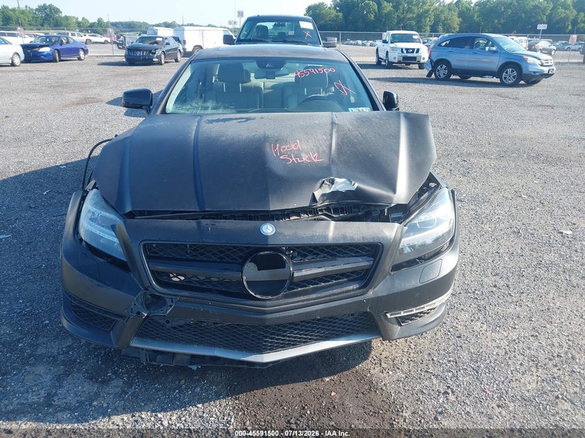 2012 Mercedes-benz Cls-klasse amg VIN WDDLJ7EB3CA014167 IAAI salvage auction — LEFT FRONT, Salvage - Greater Than 75% (Maryland), sold $5,100 on 2026-09-06 (photo 6)