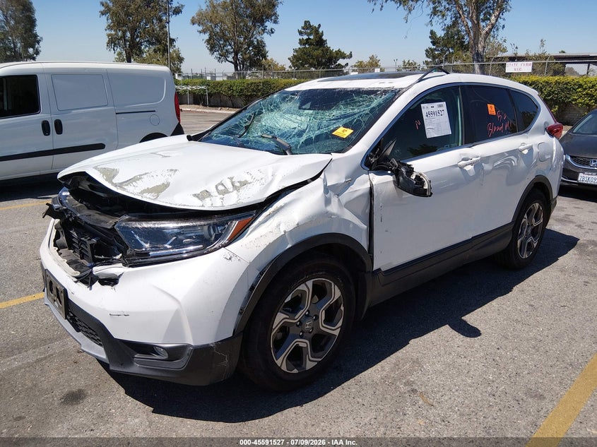 2019 Honda Cr-v VIN 7FARW1H54KE026217 IAAI salvage auction — ROLLOVER, Salvage (California), sold $2,250 on 2026-07-28 (photo 2)